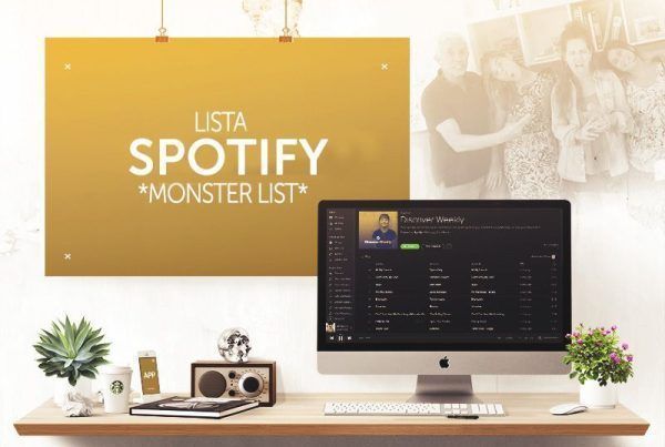 Lista Spotify Cursos presenciales diseño web